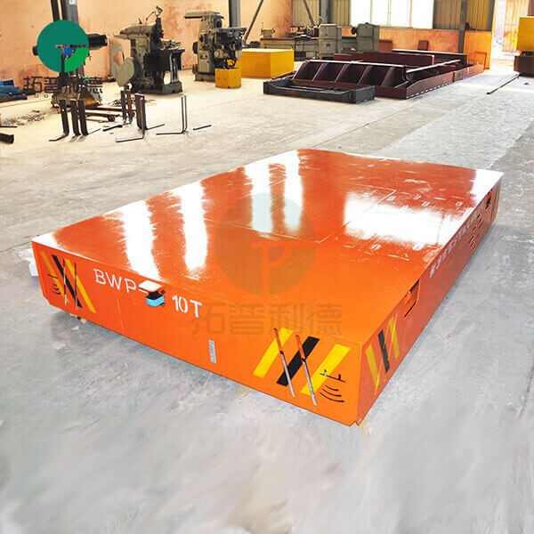 10 Ton Battery Driven Transfer Carriage For Machinery Factory