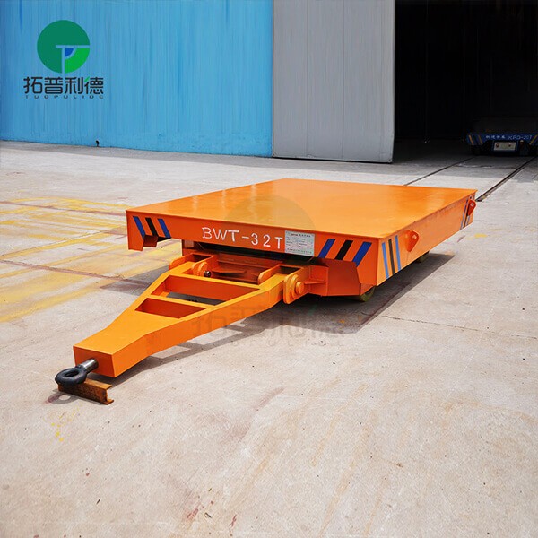 32 Ton No Power Towed Transfer Carts Pulled By Powered Equipment