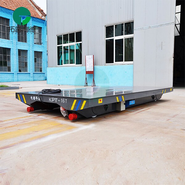 16 Tons Towed Cable Powered Die Transfer Cart On Steel Rail