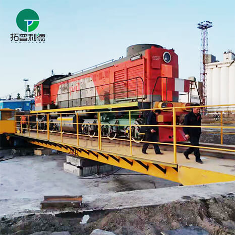 200 Ton Locomotive Turntables For Railway Transfer Station