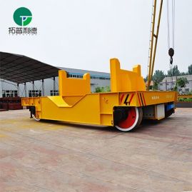 75 Ton Rail Powered Hot Metal Ladle Car For Steel Plant