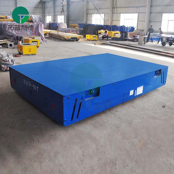10 Tons Battery Driven Steerable Transfer Carts Exported To Singapore