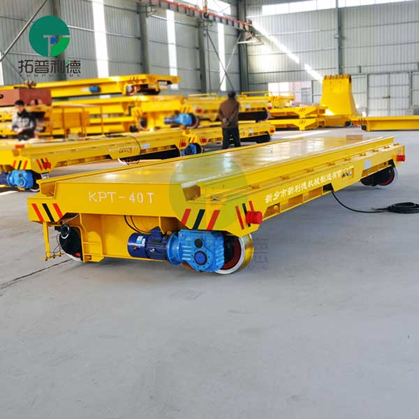 Automatic Material Transport Self-Propelled Transfer Trolley On Track