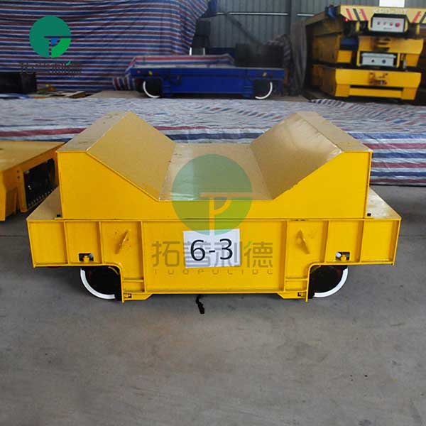 10 Ton Battery Power Coil Transfer Car On Rail With U Deck For South Korea