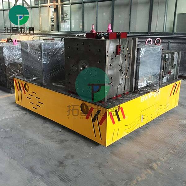 20T Heavy Duty Trackless Mold Handling Cart For Stamping Die Workshop