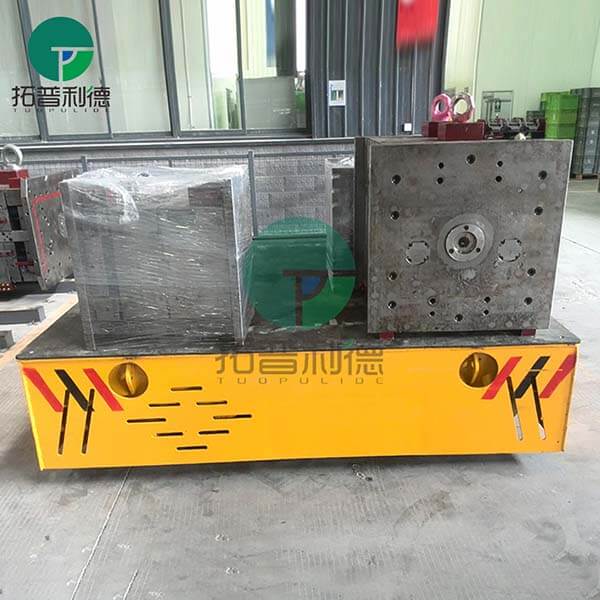 20T Heavy Duty Trackless Mold Handling Cart For Stamping Die Workshop