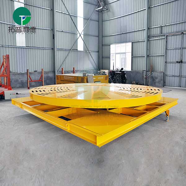 Painting Workshop Equipment Explosion-Proof Rail Transfer Trolley
