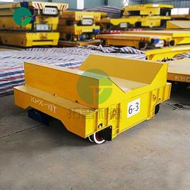 10 Ton Battery Power Coil Transfer Car On Rail With U Deck For South Korea