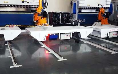Automatic Workshop Material Transfer Carts