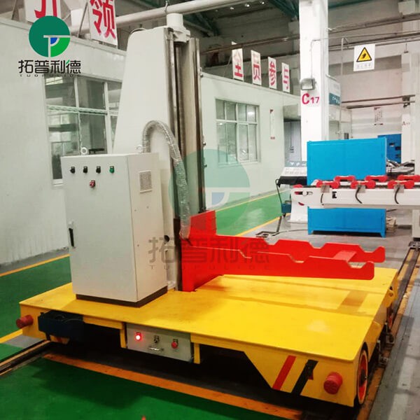 5 Tons Rail Shuttle Cart For Workpieces Transfer