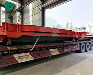 Rail Transfer Cart With Lifting Deck To Be Delivered