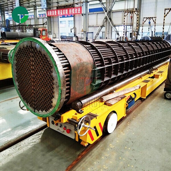 Rail Roller Transfer Cart Battery Powered 10 Ton