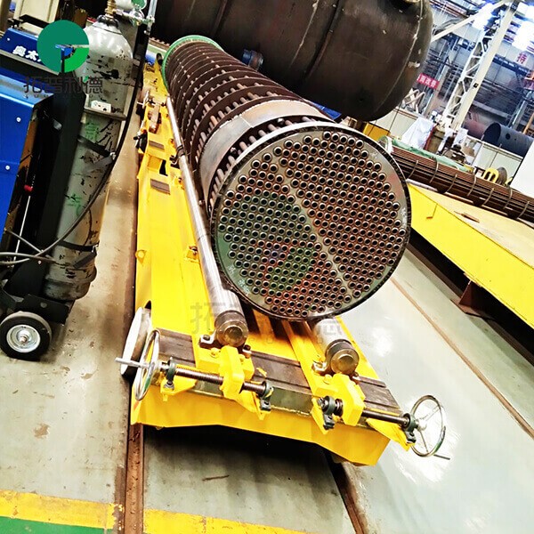 Rail Roller Transfer Cart Battery Powered 10 Ton