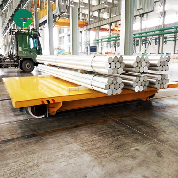 Material Transfer Cart For Steel Pipe Handling