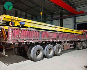 Industrial Motorized Rail Trolley Will Delivery To Working Site