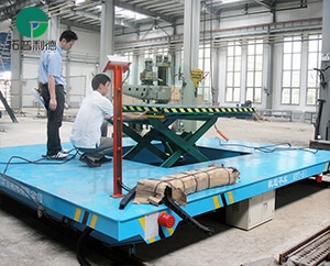 Application Of Hydraulic Device In Material Transfer Trolley