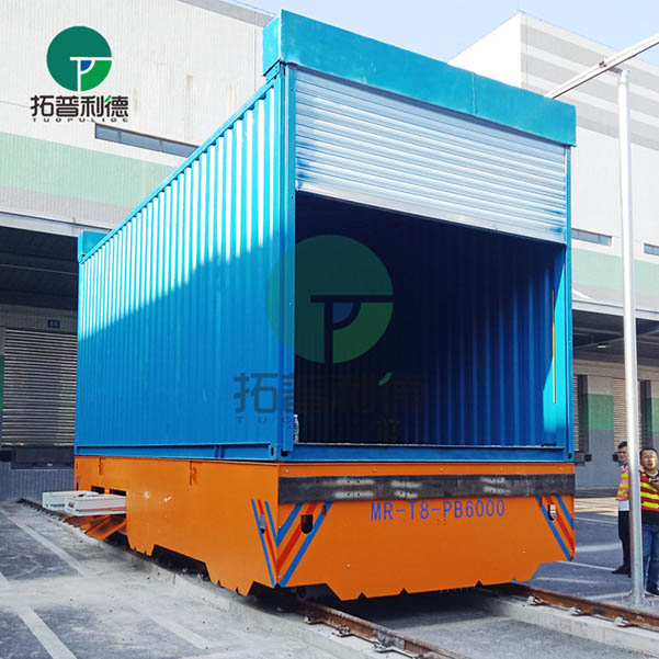 10T Container Transport Rail Transfer Carts