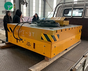 3 Tonne Rail Transfer Trolley Will Delivery To Customer's Plant