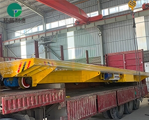 Industrial Flat Transfer Cart To Be Delivered