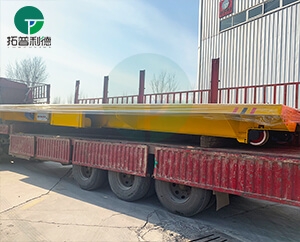 Factory Motorized Rail Trolley To Be Delivered