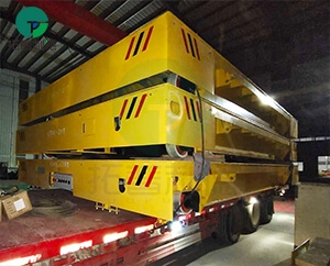 20 Tonne Rail Guided Trolley Will Delivery To Customer's Factory