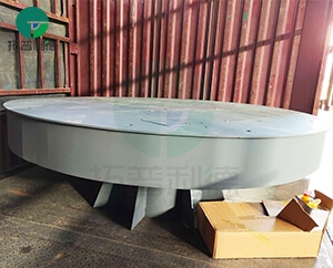 Transfer Cart Motorized Turntable Will Delivery To Customer's Factory