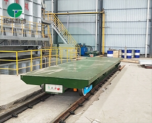 Special Power Taking Device For Rail Powered Transfer Cart