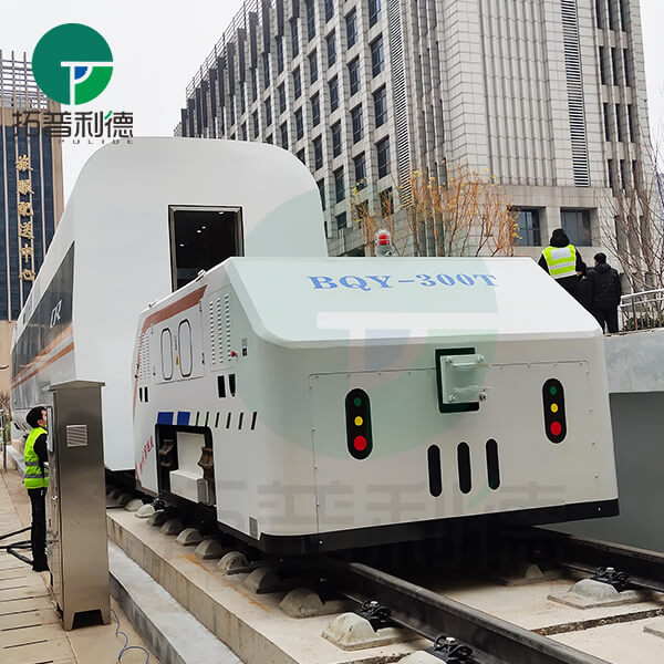 300T Crawler Type Electric Railway Tow Tractor On Rails And Road