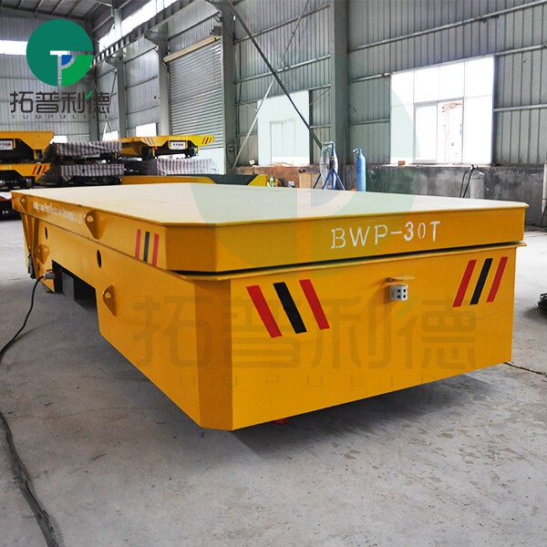 Cable Power 30T Trackless Transfer Cart For Electrical Equipment Carry