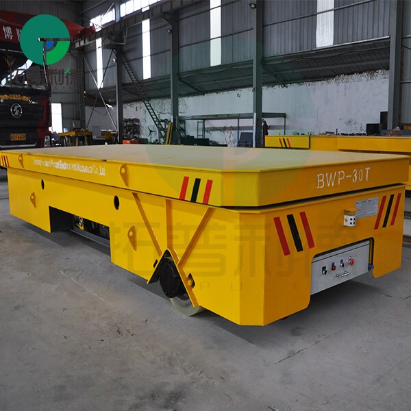 Cable Power 30T Trackless Transfer Cart For Electrical Equipment Carry