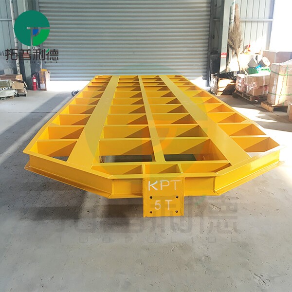 5T Cable Powered Rail Transfer Trolley For Locomotive Transportation