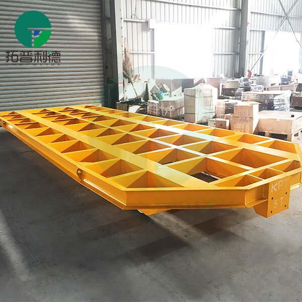 5T Cable Powered Rail Transfer Trolley For Locomotive Transportation