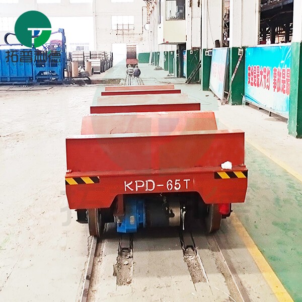 Workshop Transport 65 Ton Coil Motorized Transfer Trolley