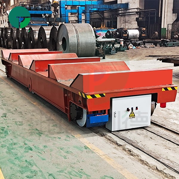 Workshop Transport 65 Ton Coil Motorized Transfer Trolley