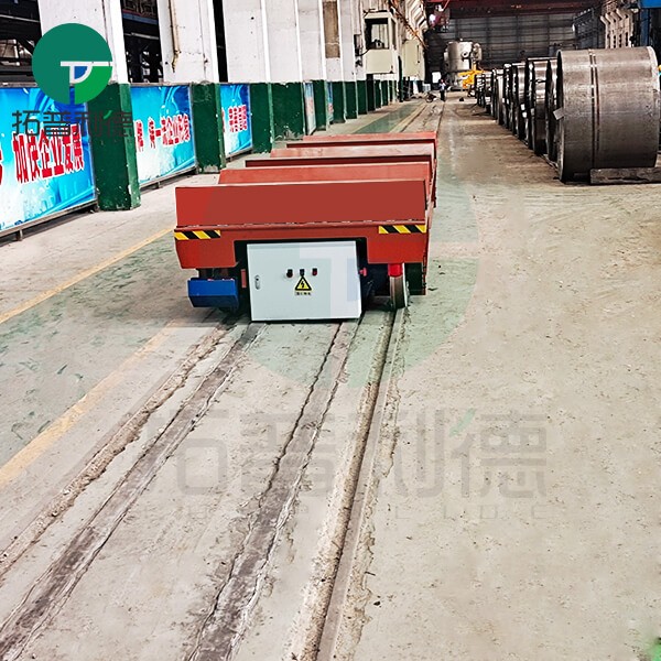 Workshop Transport 65 Ton Coil Motorized Transfer Trolley