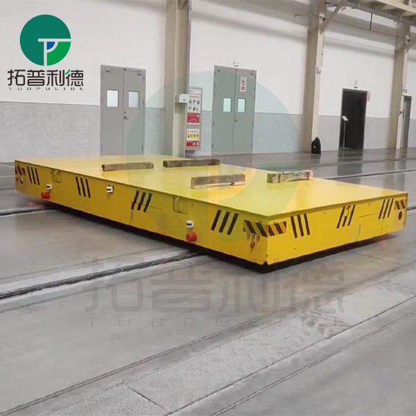 20T Automobile Production Workshop Electric Rail Transfer Cart