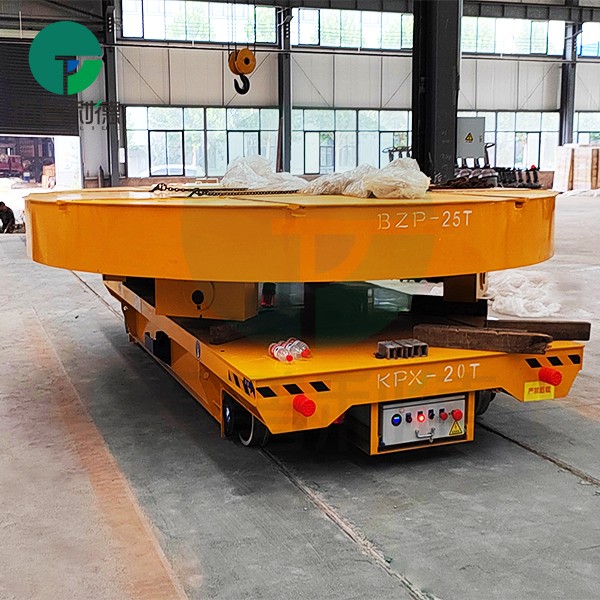 20 Ton Battery Operated Transport Cart On Turntable