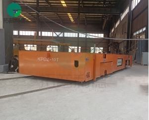 10 Ton Rail Transfer Cart Was Put Into Service