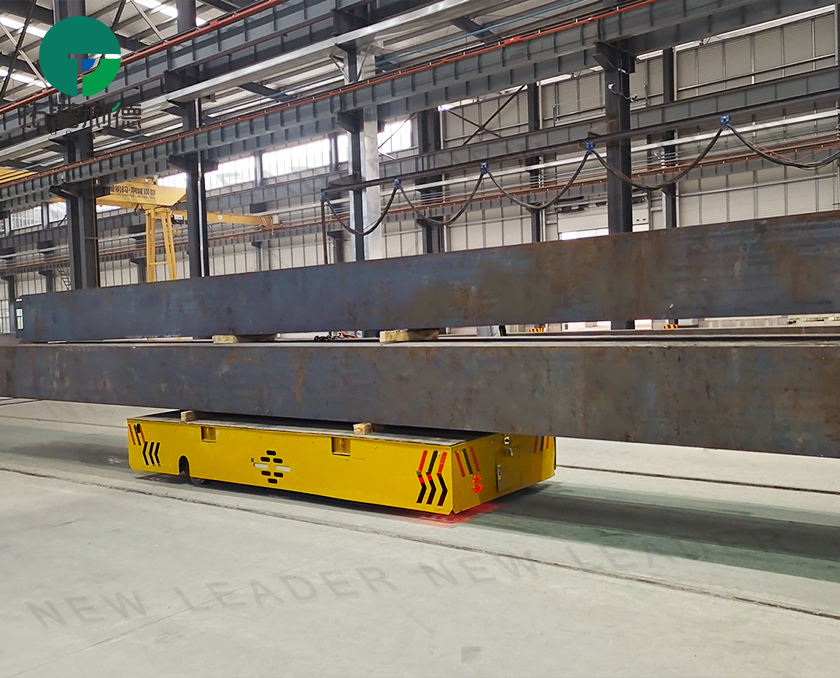 Trackless Transfer Cart Solve The Problem Of Steel Handling