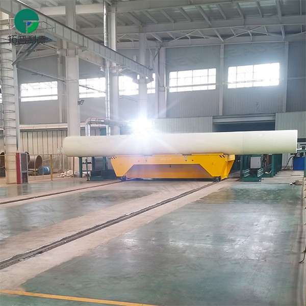 20 Ton Thermal Pipeline Transport Rail Transfer Trolley