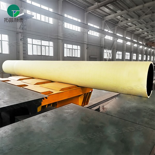 20 Ton Thermal Pipeline Transport Rail Transfer Trolley