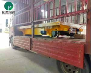 NEWLD's 6 Ton Rail Platform Cart Was Shipped In Zhejiang