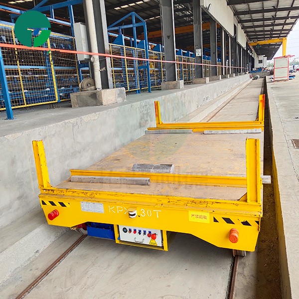 30 Ton Aluminium Factory Rail Material Handling Cart