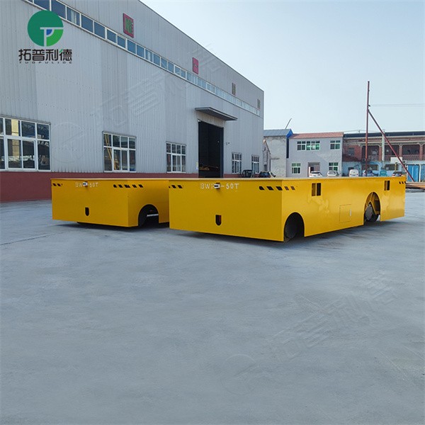 50 Ton Mold Transport Trackless Transfer Trolley