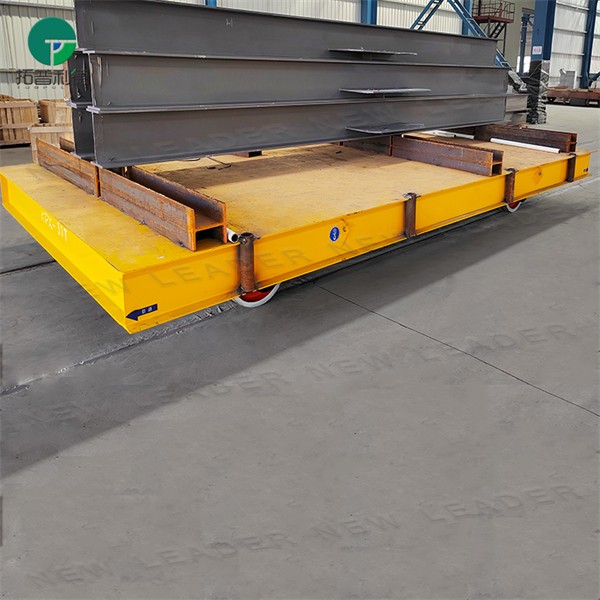 30T Steel Beam Transfer Rail Handling Electric Trolley