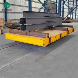 30T Steel Beam Transfer Rail Handling Electric Trolley