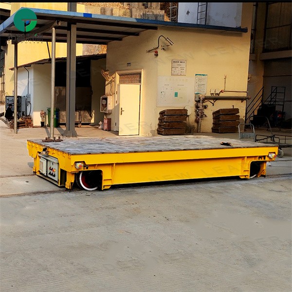30 Ton Electric Rail Transfer Cart On Turntable