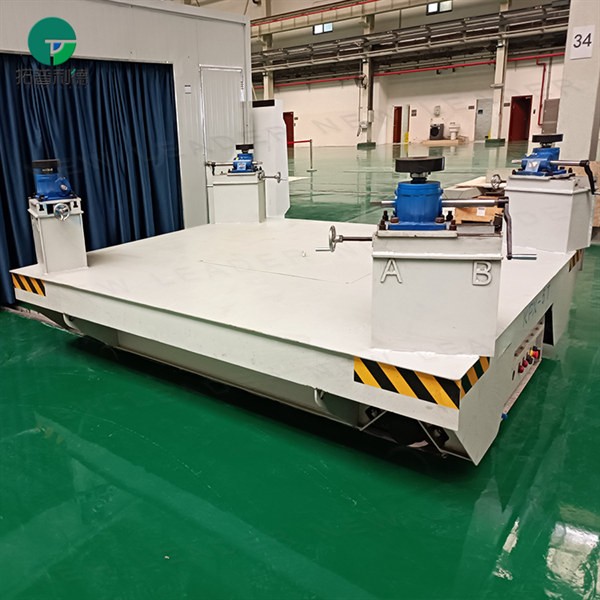 5 Tons Lithium Battery Electric Rail Flatbed Car