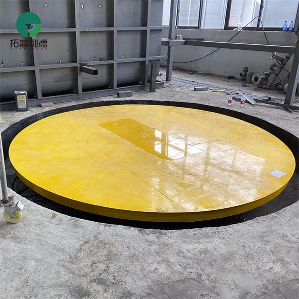 0.5 Ton Factory Use Cable Power Electric Industry Turntable