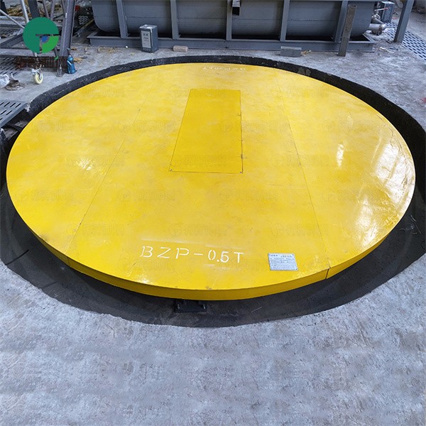 0.5 Ton Factory Use Cable Power Electric Industry Turntable